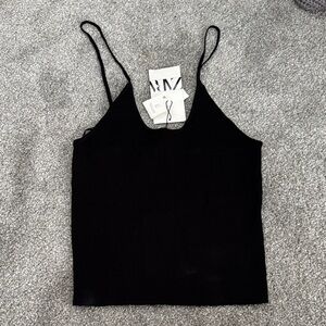 Zara Classic Black Camisole